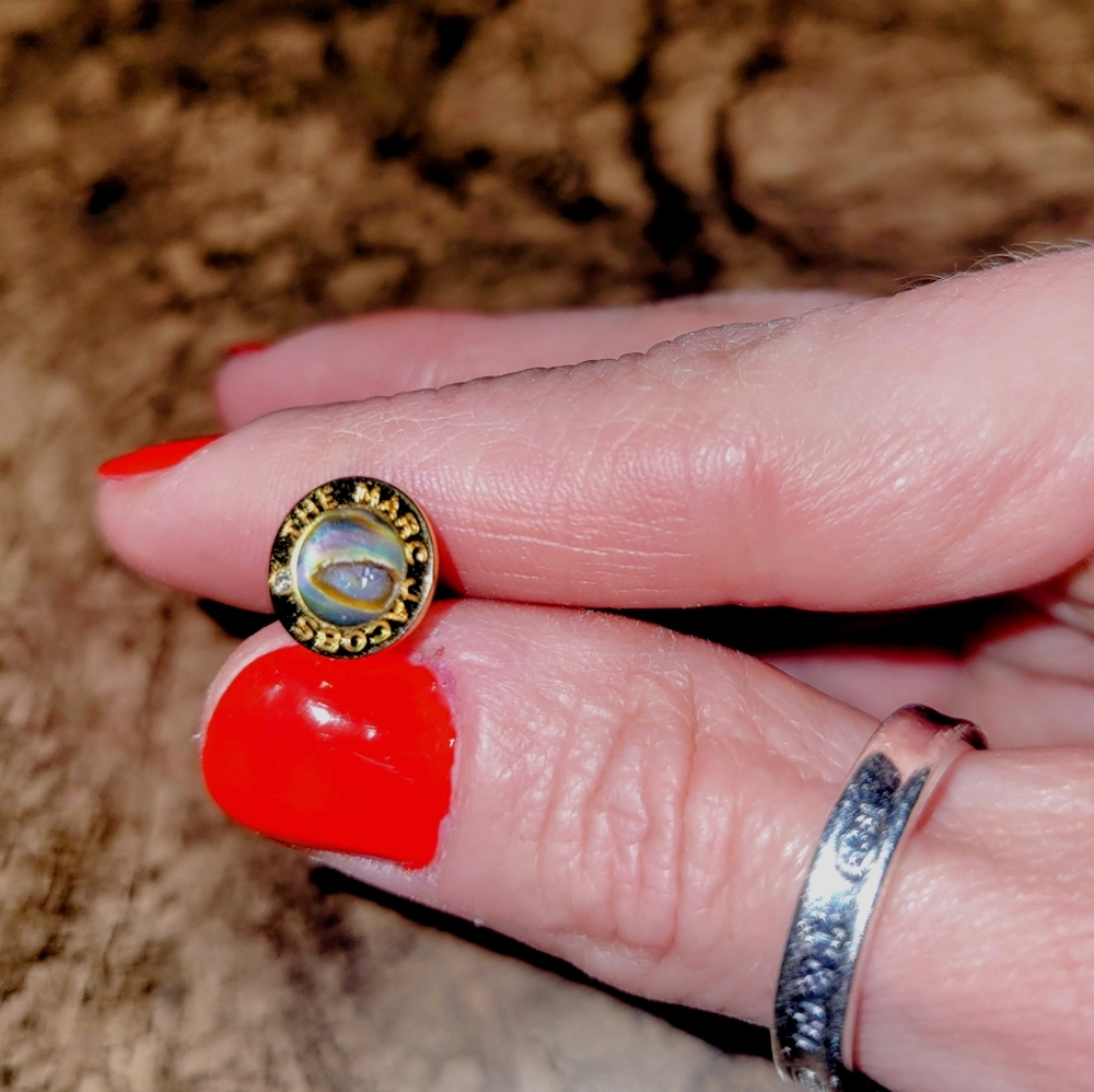 Marc Jacobs Abalone Stud single earring
